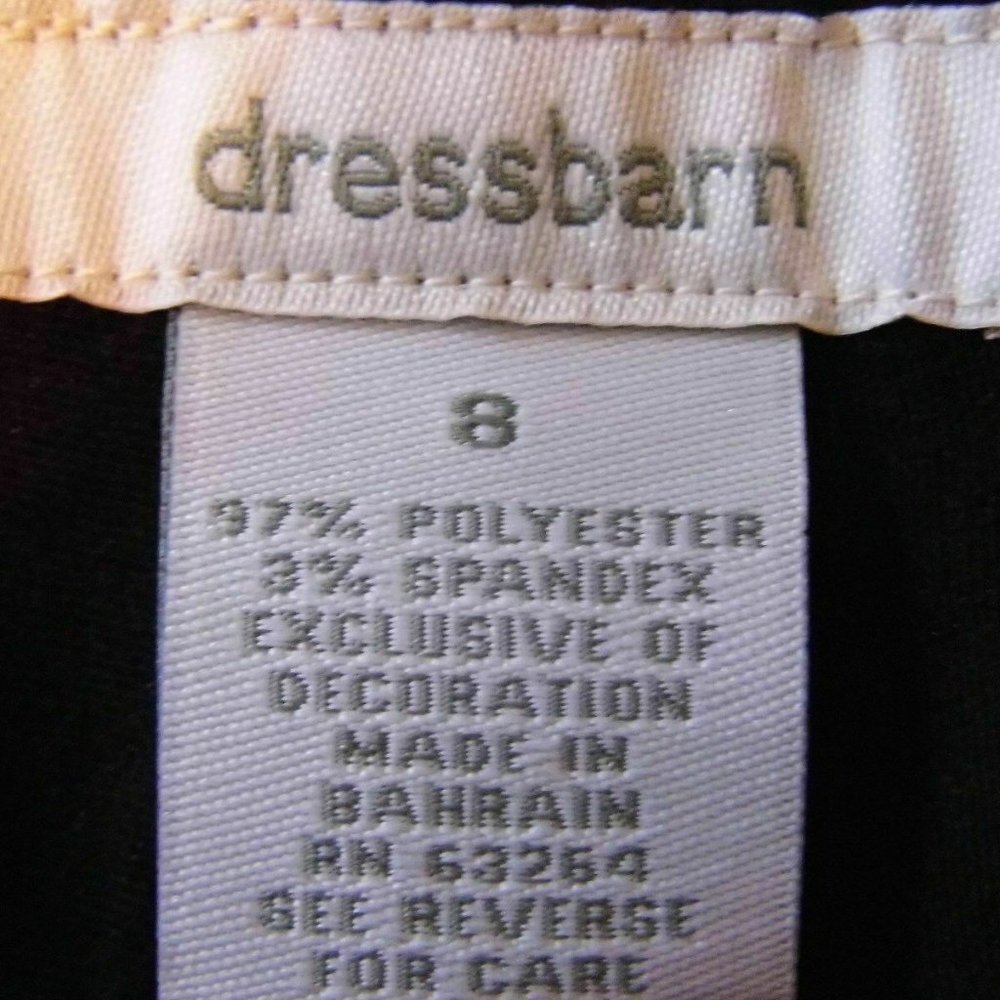 Dressbarn Womens Slacks Size 8 Polyester Suede NWT - Picture 5 of 8